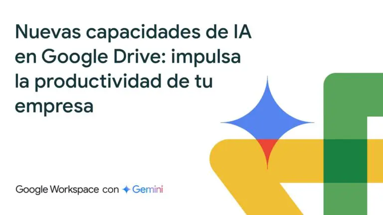  nuevas funciones de IA en Google Workspace y Google Drive con Gemini para empresas